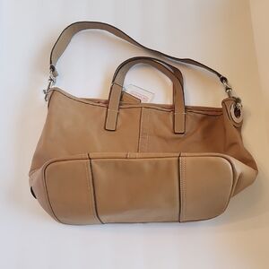 Coach Tan Shoulder Bag
